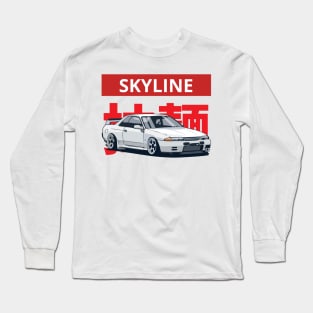 nissan skyline r32 Long Sleeve T-Shirt